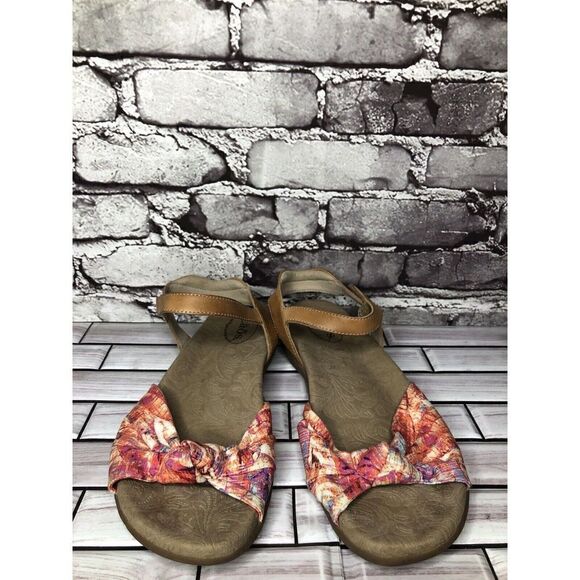 Taos Fabric Knot Ankle Strap Comfort Casual Sandals Women Sz 10M US/41 KNT-13537 - Picture 12 of 15